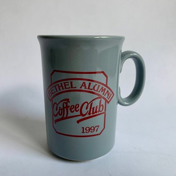 1997 Bethel Alumni Coffee Club Vintage Gray Mug - Picture 1 of 6